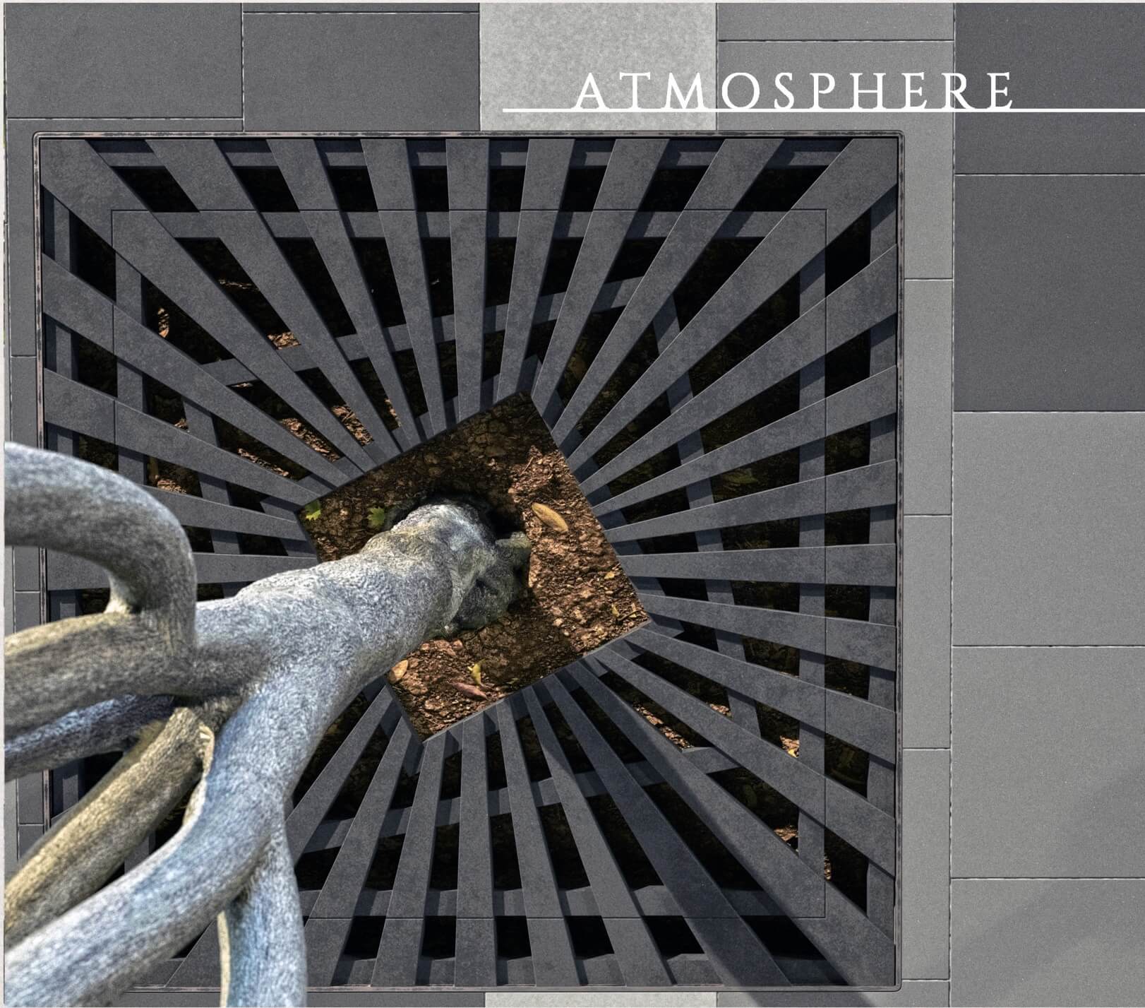 Приствольная решетка для дерева ZKING ATMOSPHERE 1.2х1.2м Черная в Парабели фото