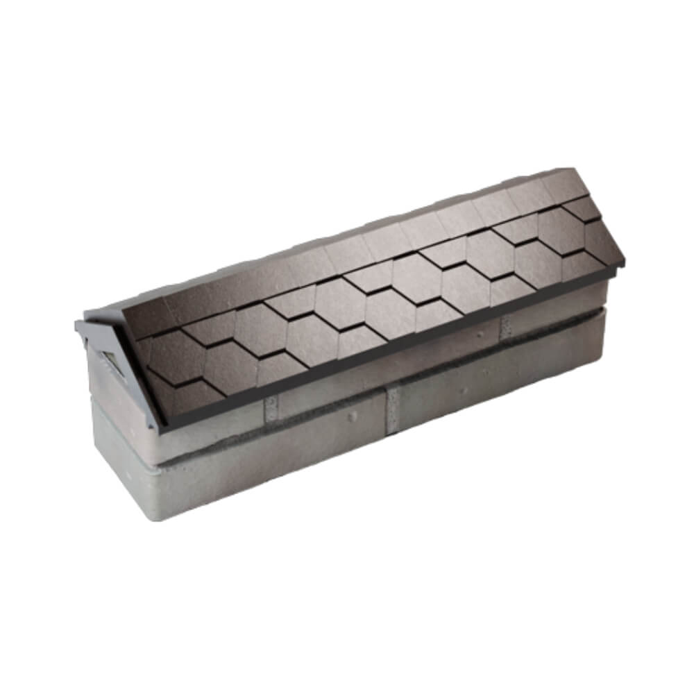 Парапет Zking Эверест Коричневый с посадкой на 0.5 кирпича (130мм) в Парабели фото