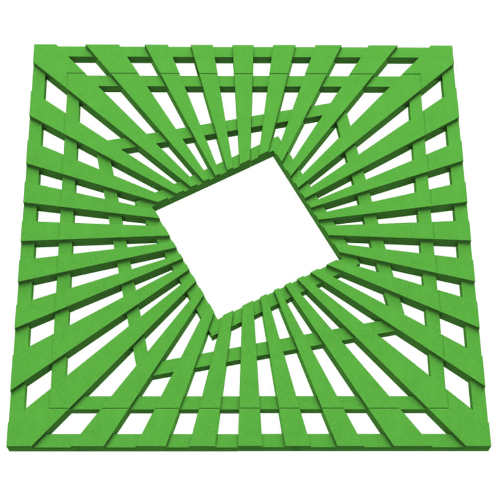 Приствольная решетка для дерева ZKING ATMOSPHERE 1.2х1.2м Зеленая в Парабели фото