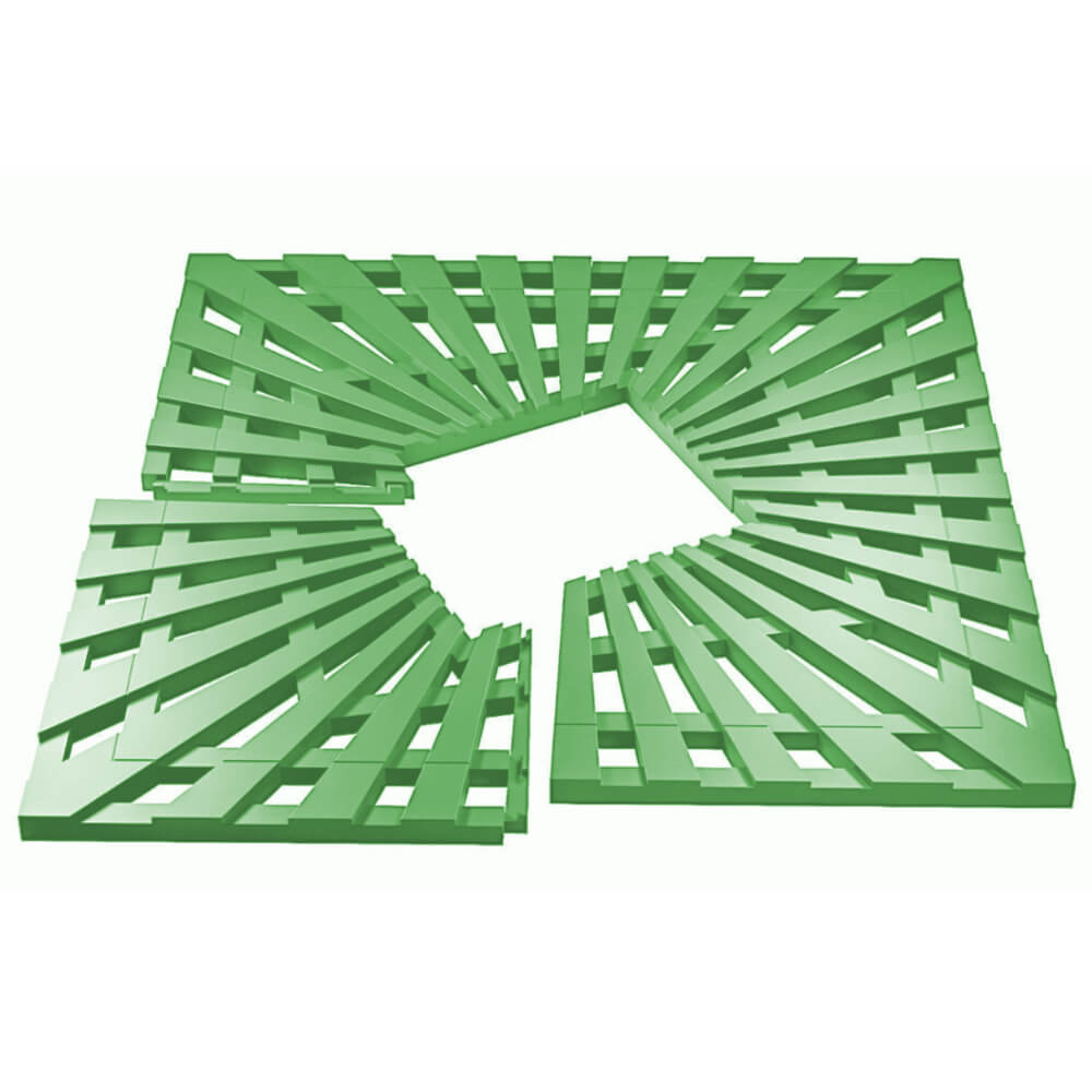 Приствольная решетка для дерева ZKING ATMOSPHERE 1.2х1.2м Зеленая в Парабели фото