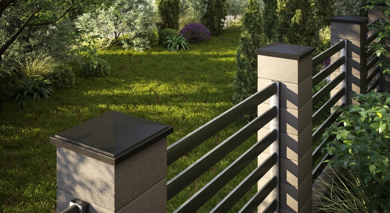 Колпак Zking БонаМоно Коричневый на столб 1.5х1.5 кирпича (385х385, 400х400мм) в Парабели фото