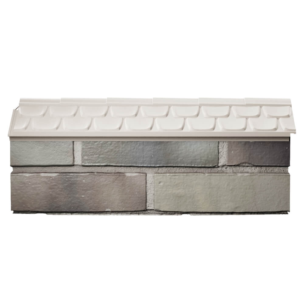 Парапет Zking Эльбрус Бежевый с посадкой на 0.5 кирпича (130мм) в Парабели фото