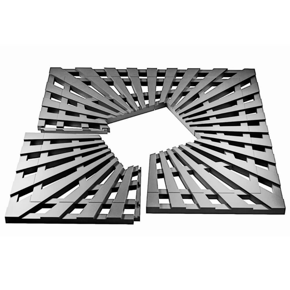 Приствольная решетка для дерева ZKING ATMOSPHERE 1.2х1.2м Серая в Парабели фото