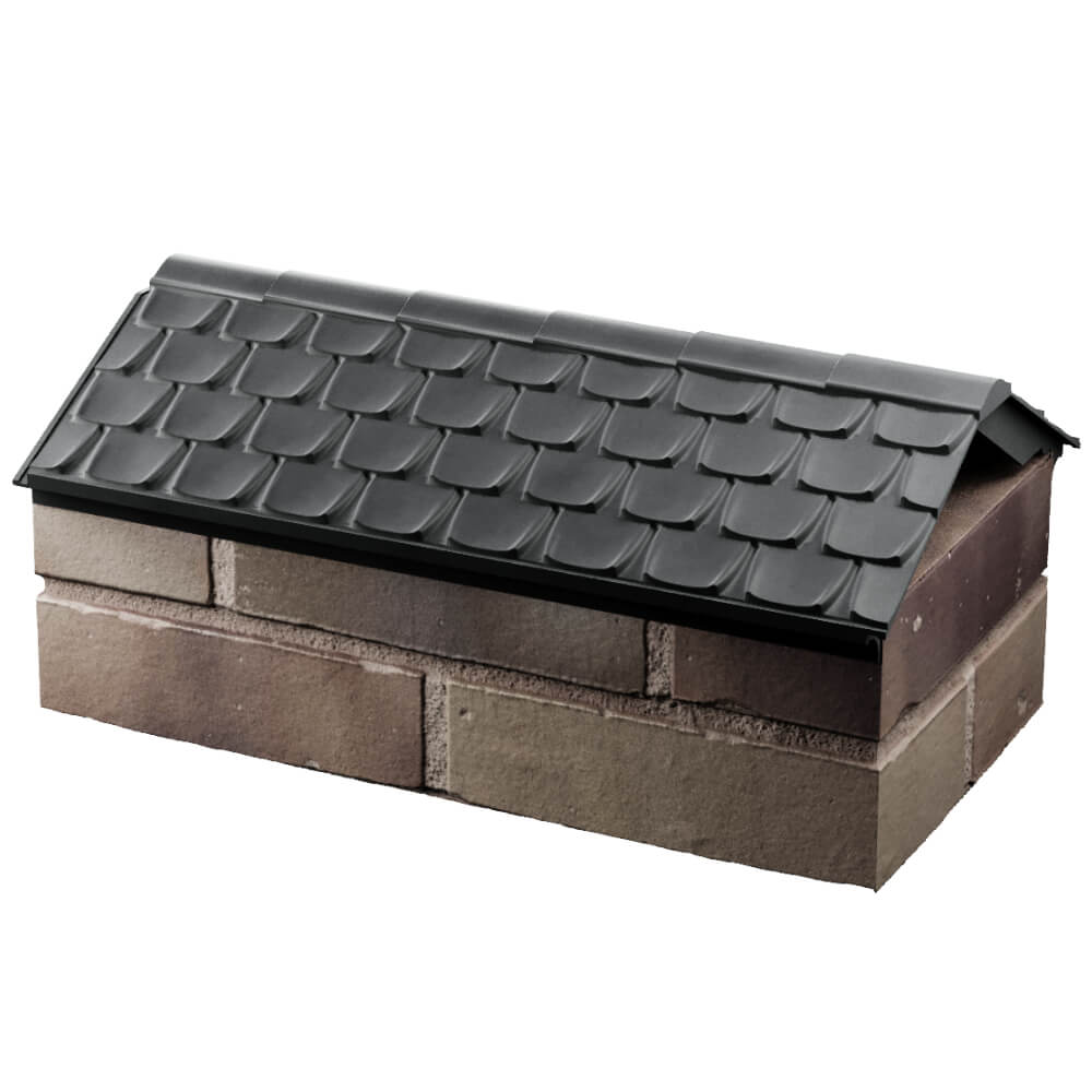 Парапет Zking Эльбрус Серый с посадкой на 1 кирпич (255мм) в Парабели фото